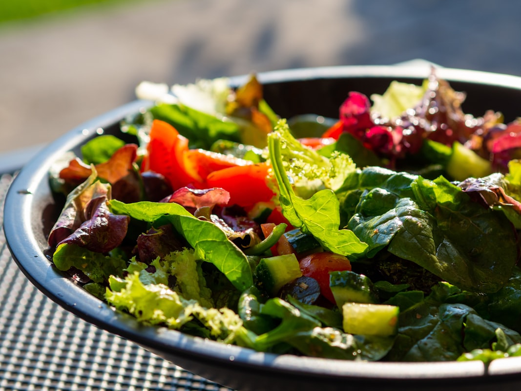 Mediterranean vegetable bowl